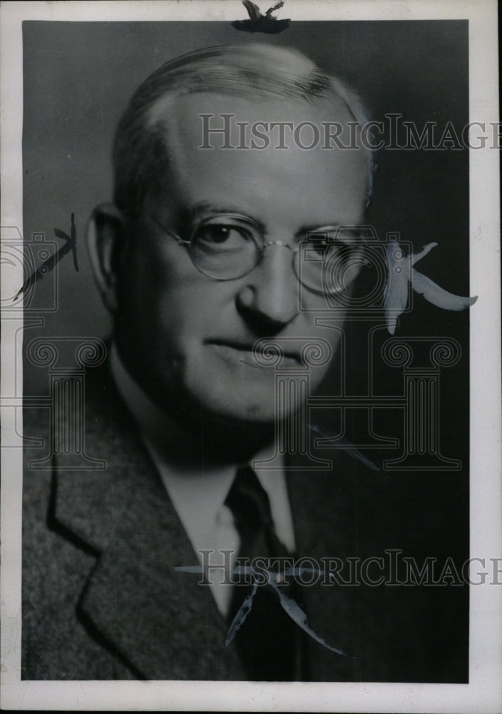 1940 Press Photo Harvey Gibson Mayor Trust Company NYC - RRW97439 - Historic Images