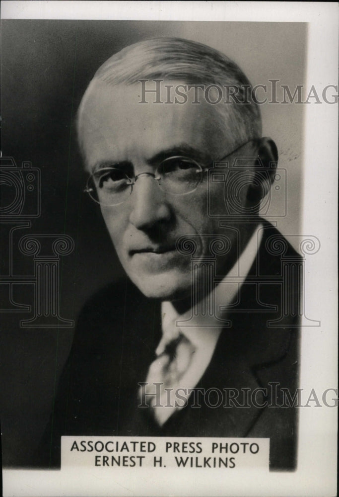 1939 Press Photo Ernest Wilkins educator Black Serious - RRW97589 - Historic Images