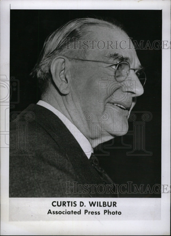 1943 Press Photo Curtis Dwight Wilbur Frederick Knob - RRW97605 - Historic Images