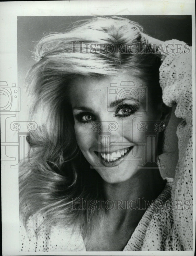 1984 Press Photo HEATHER THOMAS AMERICAN ACTRESS AUTHOR - RRW97673 - Historic Images