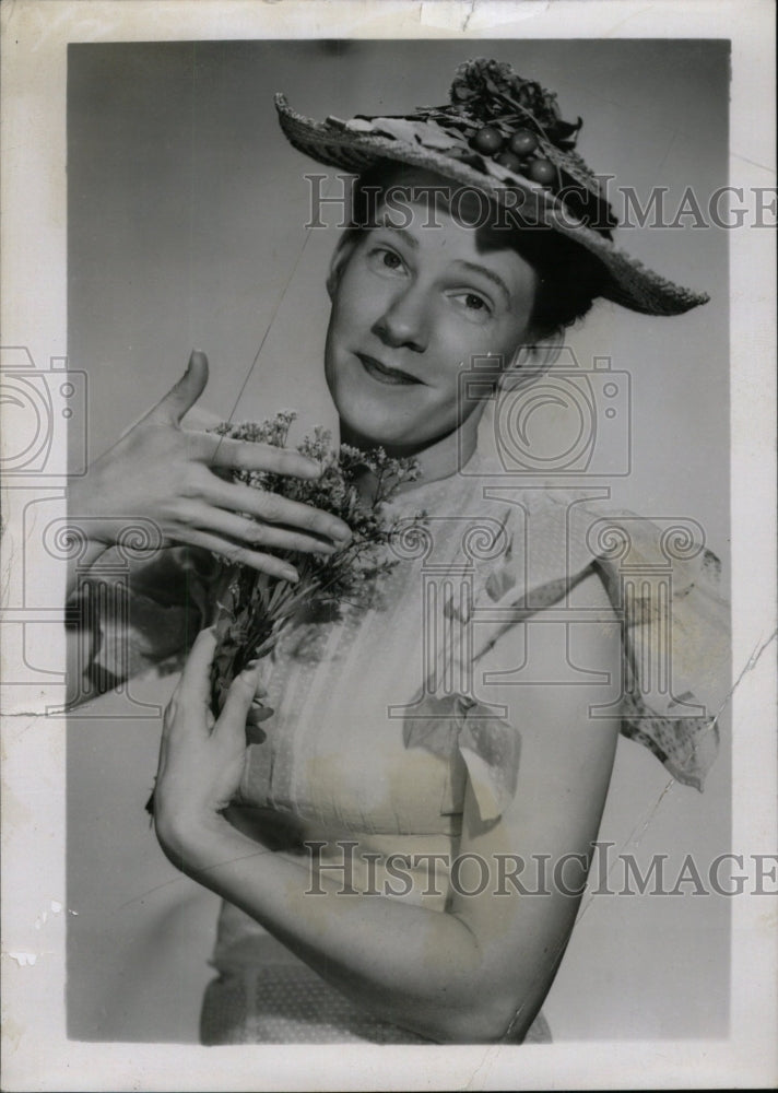 1947 Press Photo Minme Pearl Radio Personality - RRW97719 - Historic Images