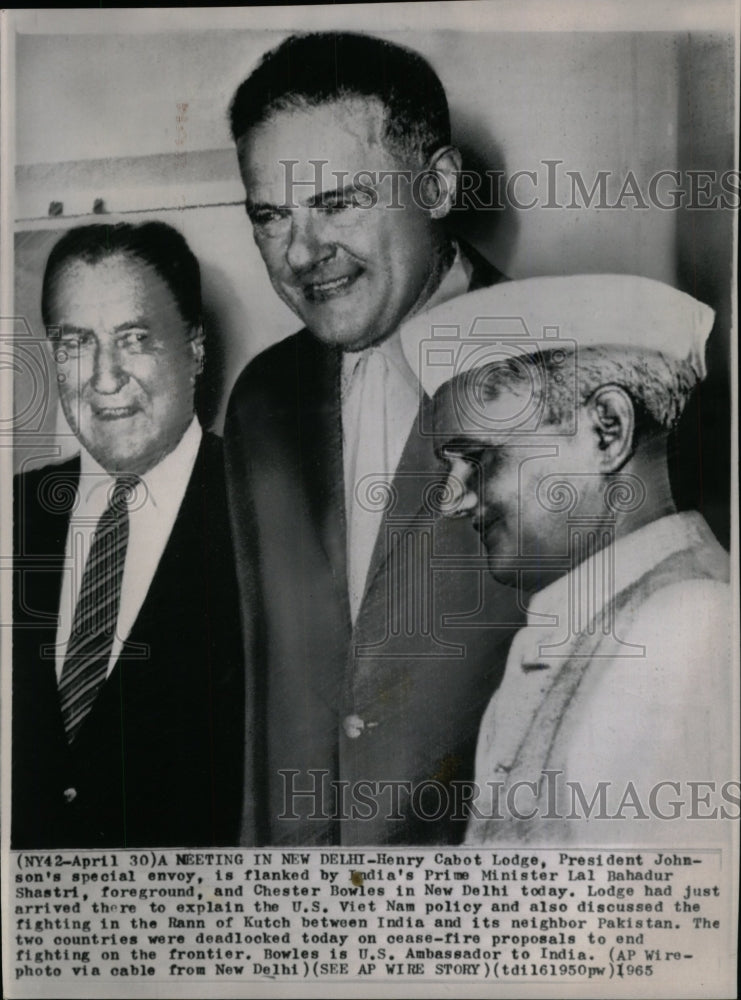 1965 Press Photo Henry Cabot Lodge - RRW97841 - Historic Images