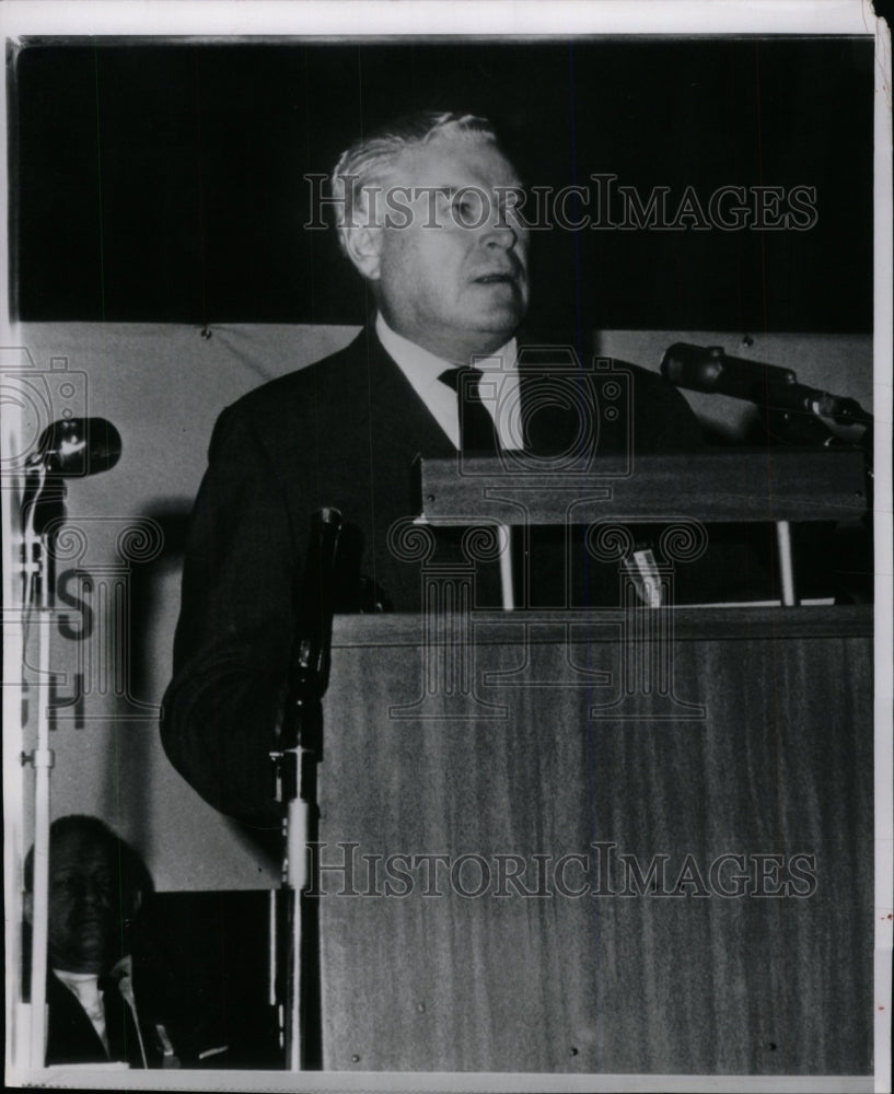 1962 Press Photo David McDonald steelworkers president - RRW97855 - Historic Images