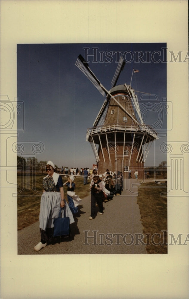 1982 Press Photo Tulip Festivals Spring Season Chicago - RRW97899 - Historic Images