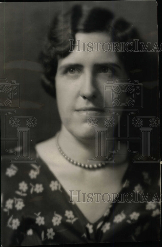 1930 Press Photo PORTRAIT MRS. JULIUS KLEIN - RRW98005 - Historic Images