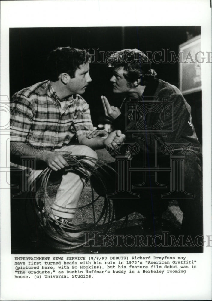 1993 Press Photo Richard Dreyfuss American Graffiti - RRW98141 - Historic Images