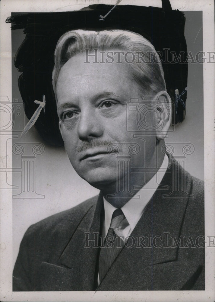 1951 Press Photo Raymond Foulkrod Chief Engineer Bell - RRW98283 - Historic Images