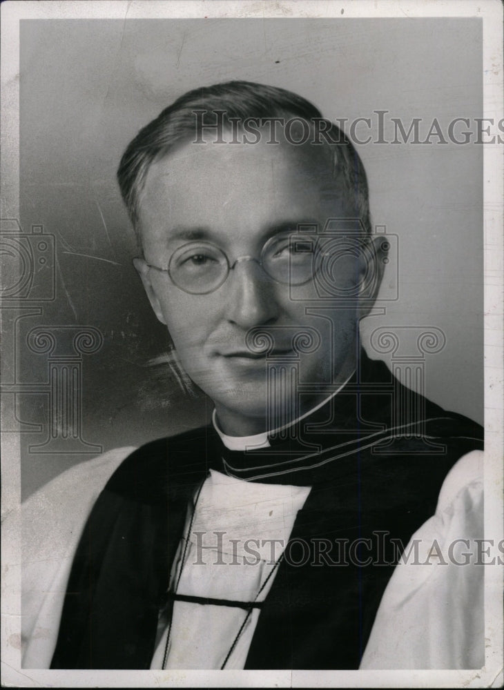 1956 Press Photo Reverend Richard S. M. Emrich - RRW98287 - Historic Images