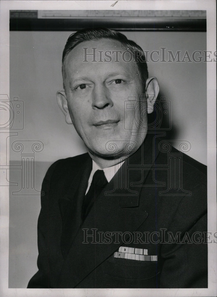 1953 Press Photo COMMANDER CARL R. TELLEFSEN - RRW98363 - Historic Images