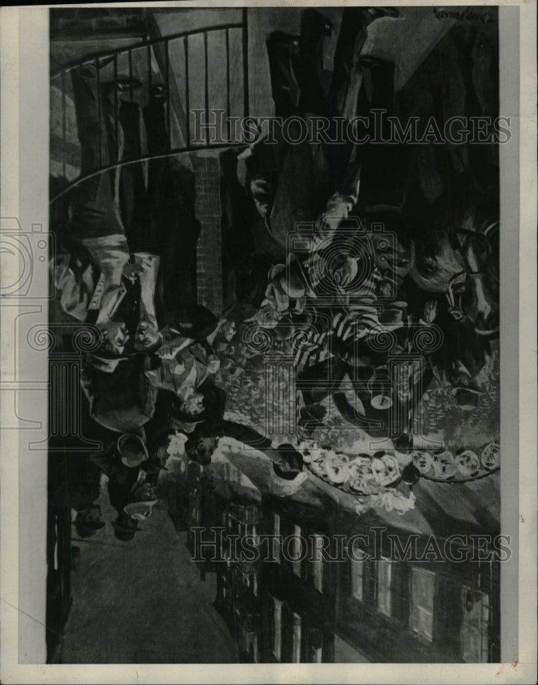 1928 Press Photo Illustration old time presidential ele - RRW98467 - Historic Images