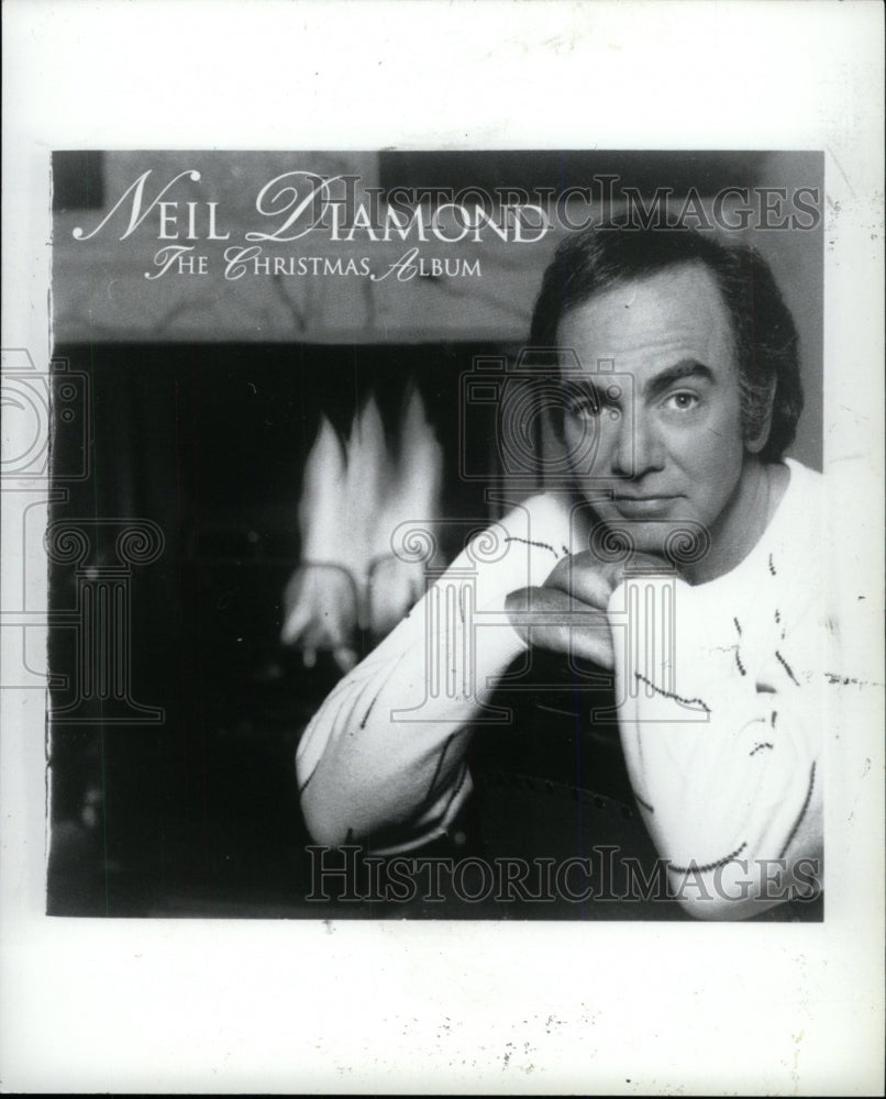 1992 Press Photo SINGER NEIL DIAMOND AMERICAN - RRW98471 - Historic Images