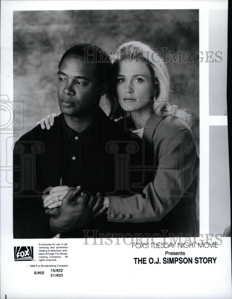 1995 Press Photo OJ Simpson Story Film Lead Actors - RRW98593 - Historic Images