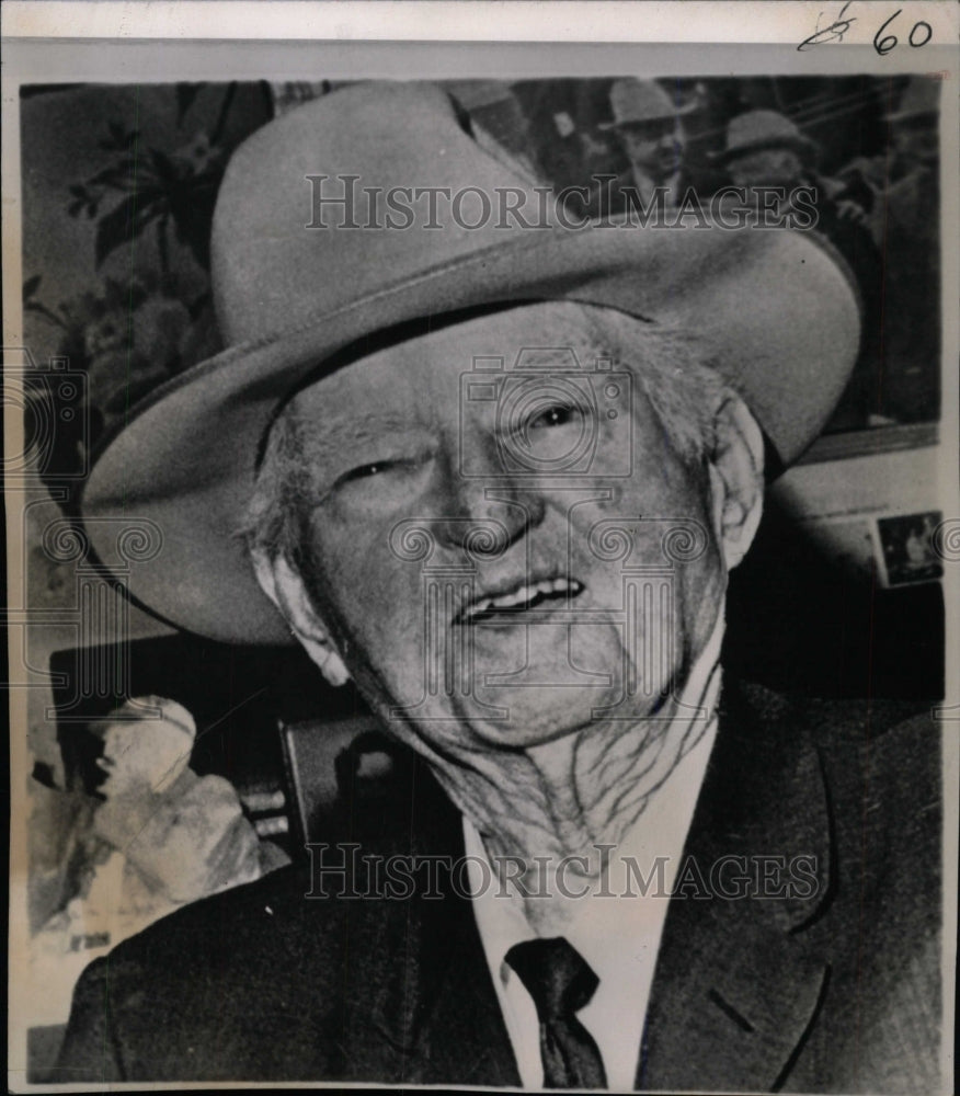 1966 Press Photo VP Garner 94th Birthday Cowboy Hat - RRW98671 - Historic Images