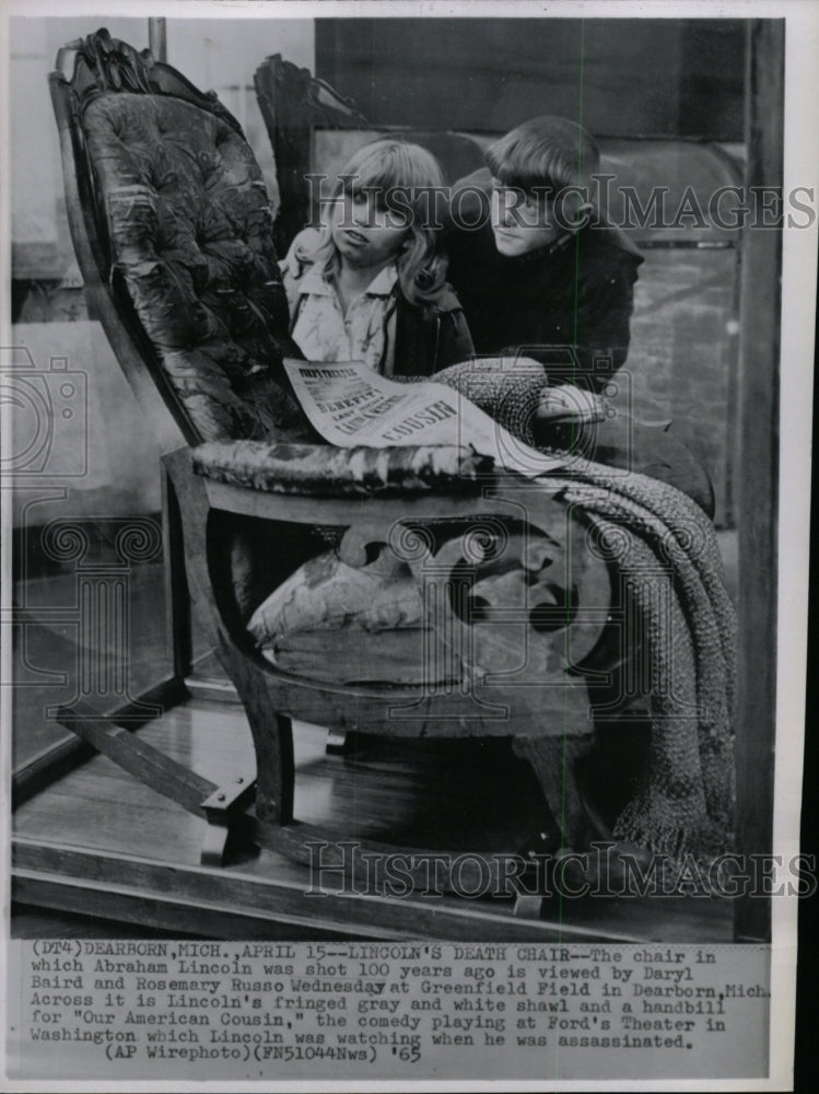 1965 Press Photo Daryl Baird &amp; Rosemary Russo Museum - RRW98977 - Historic Images