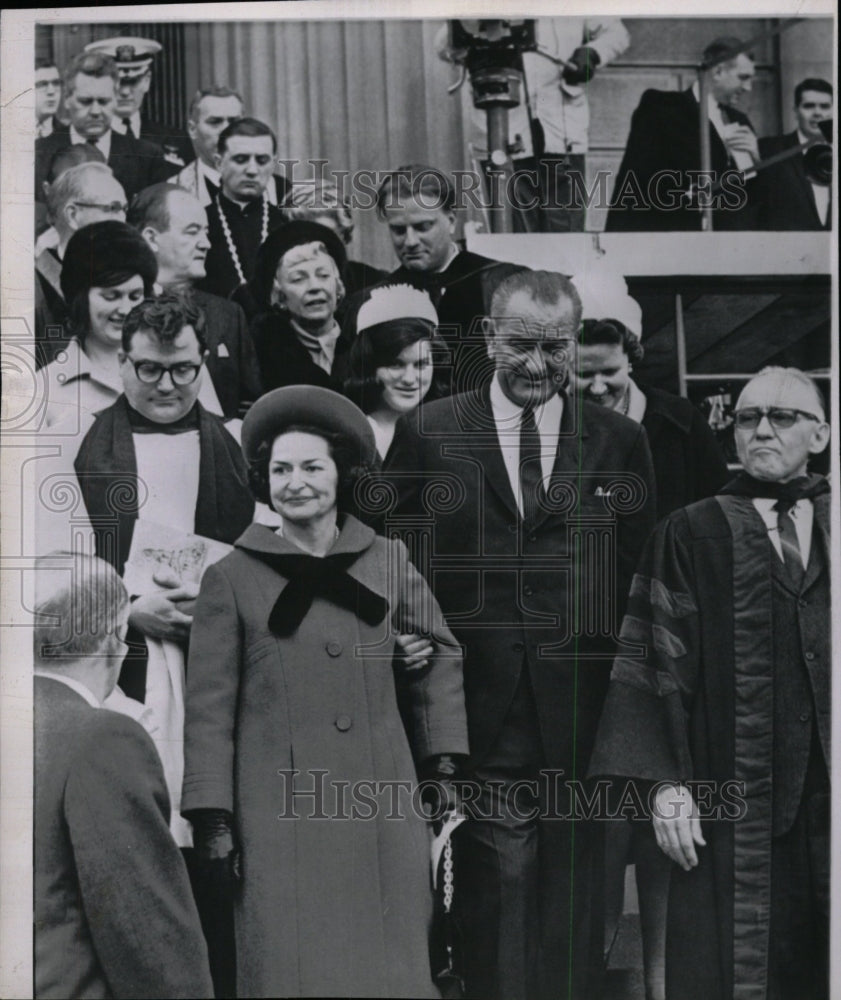 1965 Press Photo President Johnson Leave National City - RRW99031 - Historic Images