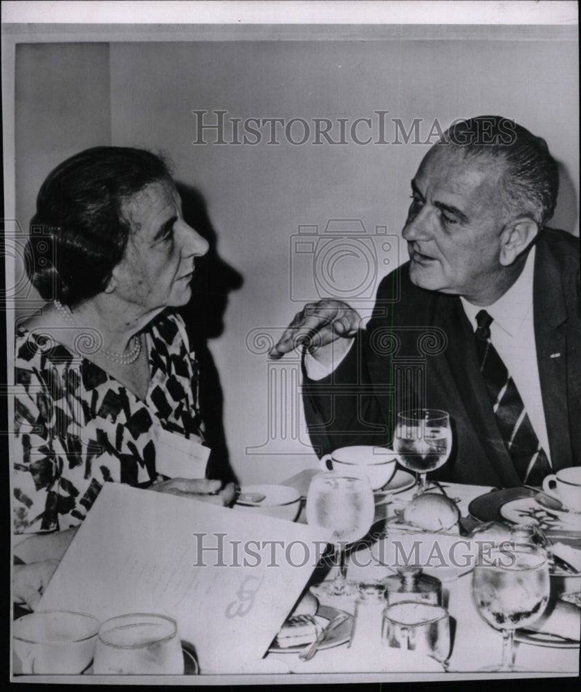 1962 Press Photo Vice President Johnson - RRW99035 - Historic Images