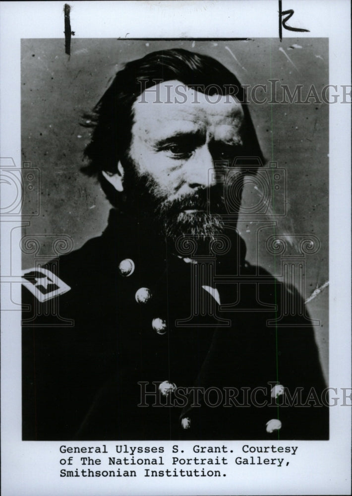 1990 Press Photo General Ulysses S. Grant - RRW99089 - Historic Images