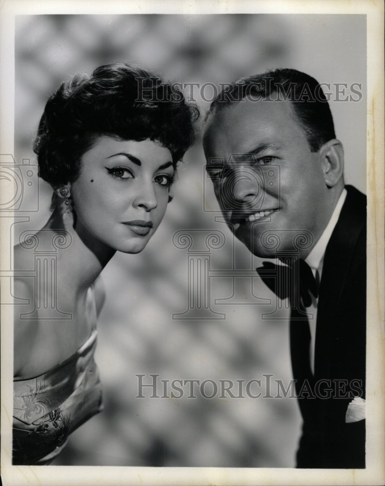 1959 Press Photo Mimi Hines Phil Ford Ed Sullivan Show - RRW99203 - Historic Images