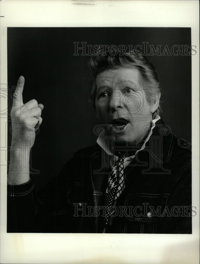 1975 Press Photo Danny Kaye American Actor Singer - RRW99205 - Historic Images