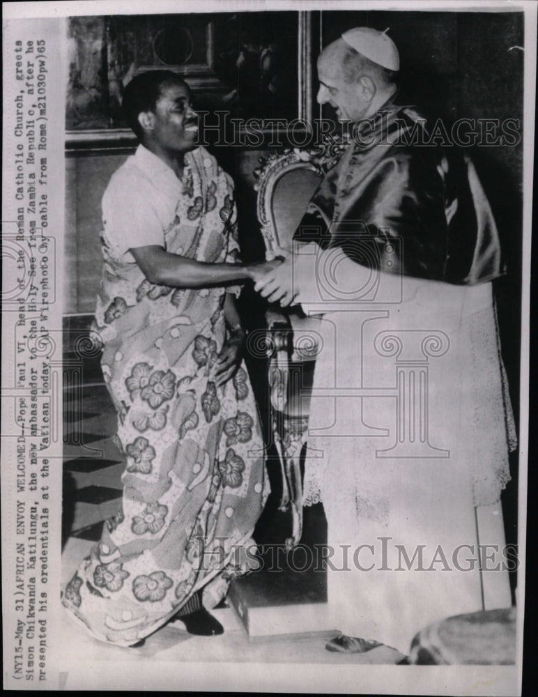 1965, Simon Chikwanda Katilungu Diplomat - RRW99263 - Historic Images