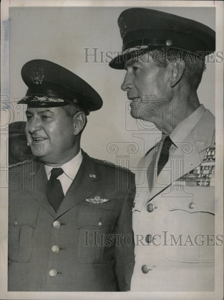 1957 Press Photo Curtis LeMay Air Force Vice Chief Staf - RRW99339 - Historic Images