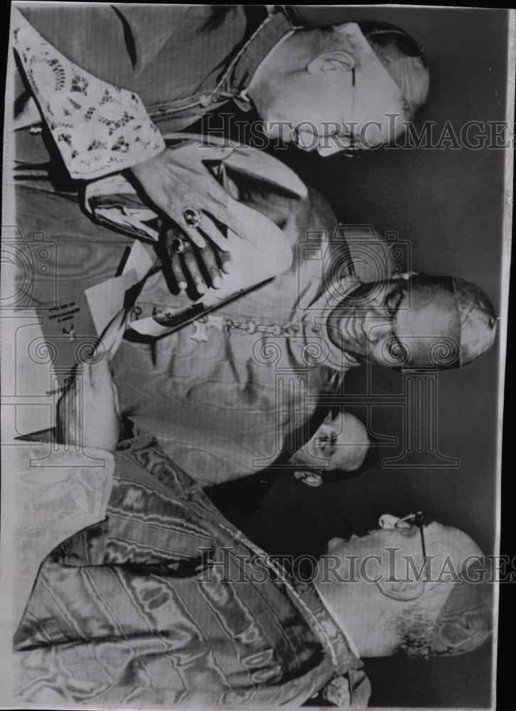 1963 Press Photo Ecumenical Council Cardinals Meeting - RRW99347 - Historic Images
