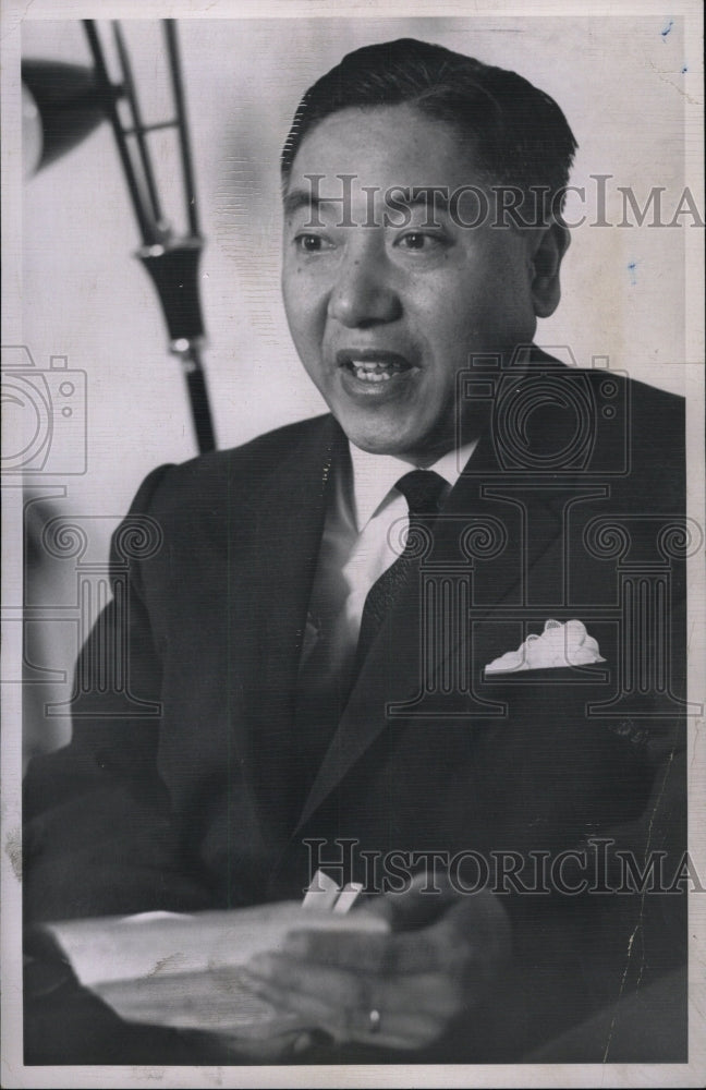 1958 Press Photo Mao Chi Kuo Serve Minister Transport - RRW99415 - Historic Images