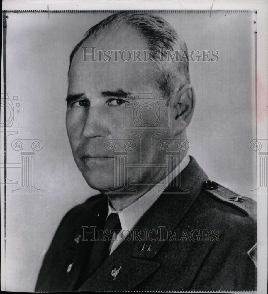 1954 Press Photo BRIG. GEN. FRANCIS DODD US - RRW99419 - Historic Images