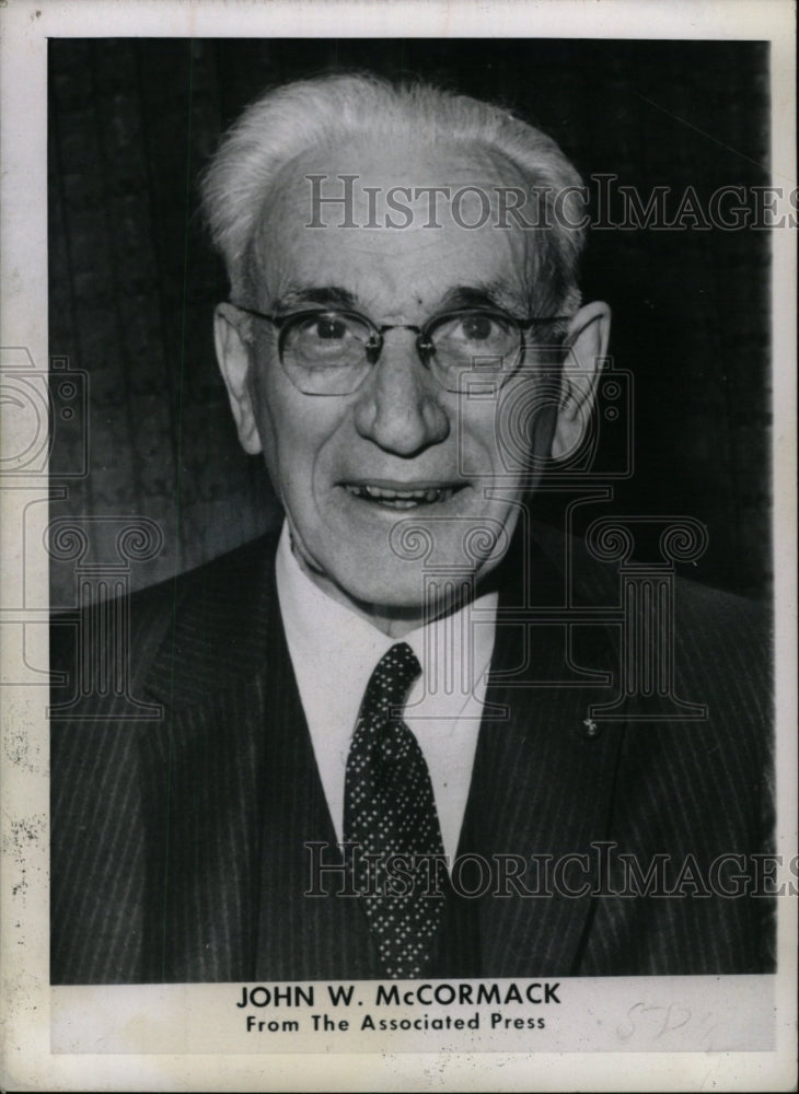 1962 Press Photo REP. JOHN MCCORMACK AMERICAN - RRW99563 - Historic Images