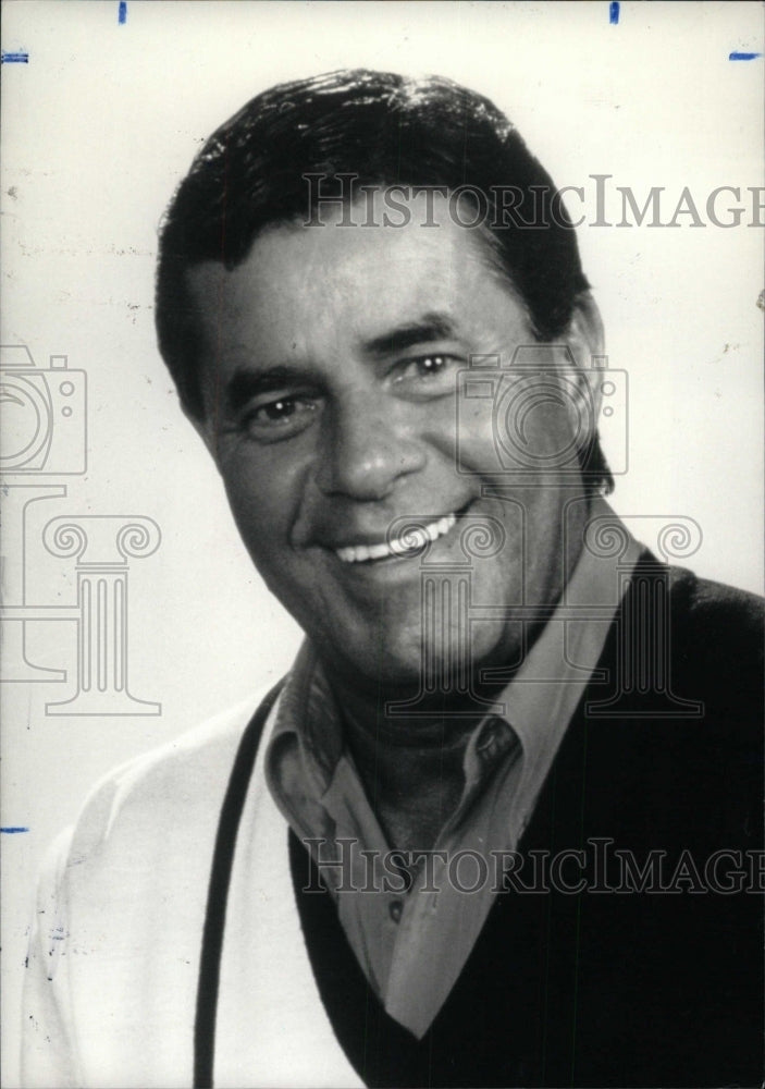 1990 Press Photo Jerry Lewis Comedian Actor Director - RRW99665 - Historic Images