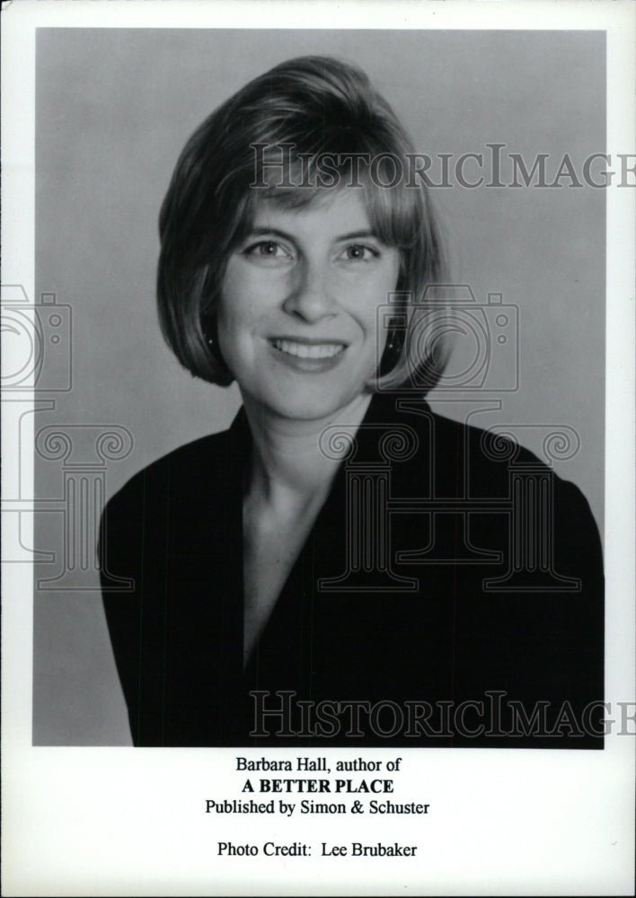 1994 Press Photo Better Place Author Hall Promo Picture - RRW99721 - Historic Images