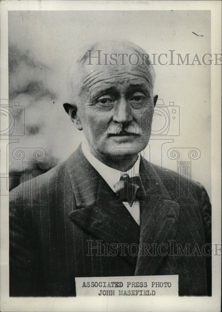 1930 Press Photo Poet John Masefield - RRW99775 - Historic Images