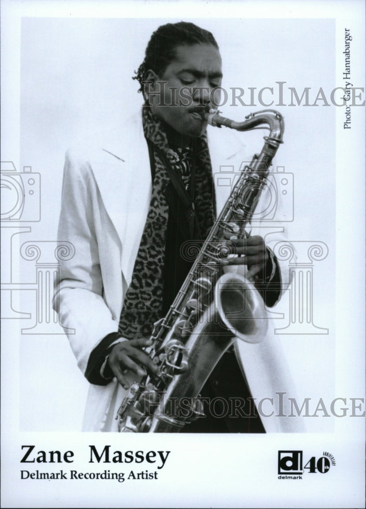 1993 Press Photo Jazz Musician Massey Promo Picture - RRW99779 - Historic Images