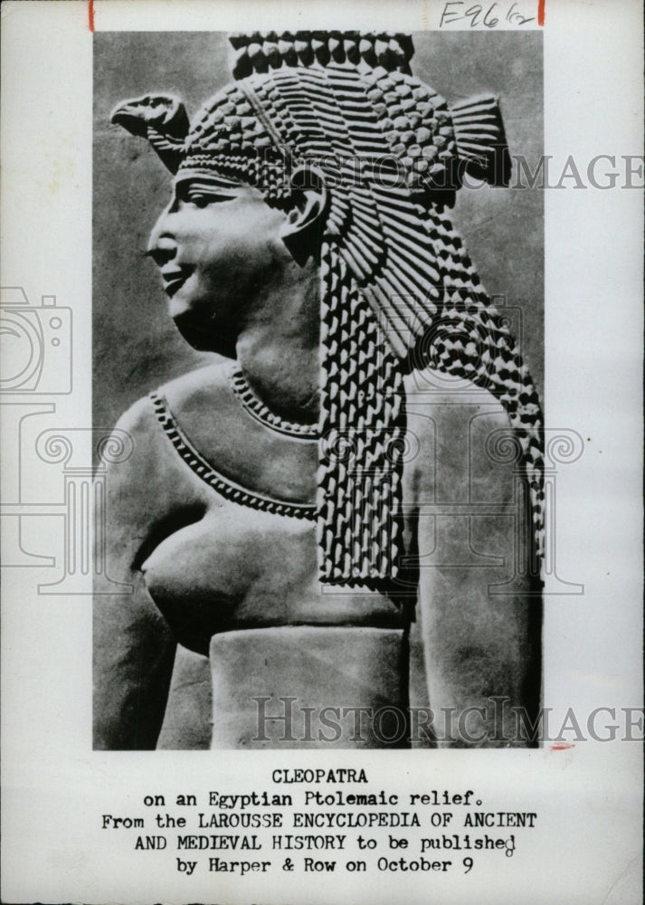 1963 Press Photo Egypt Cleopatra - RRW99785 - Historic Images