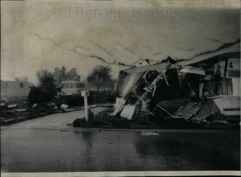 1972 Tornado trailer Great Lakes Naval Base - Historic Images