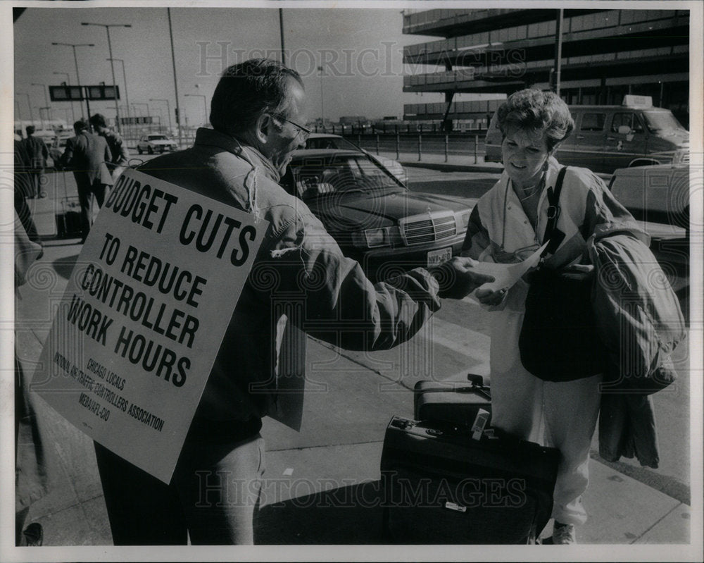 1990 Leon Mages Chicago Aurora Air Traffic - Historic Images