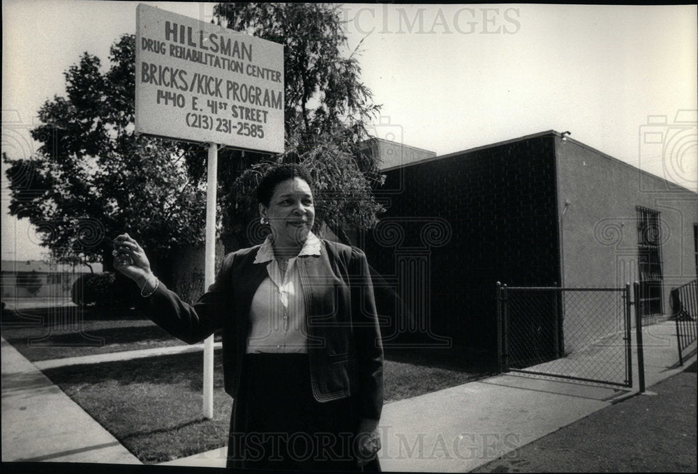 1986 Director Hillsman Drug Alcohol County - Historic Images