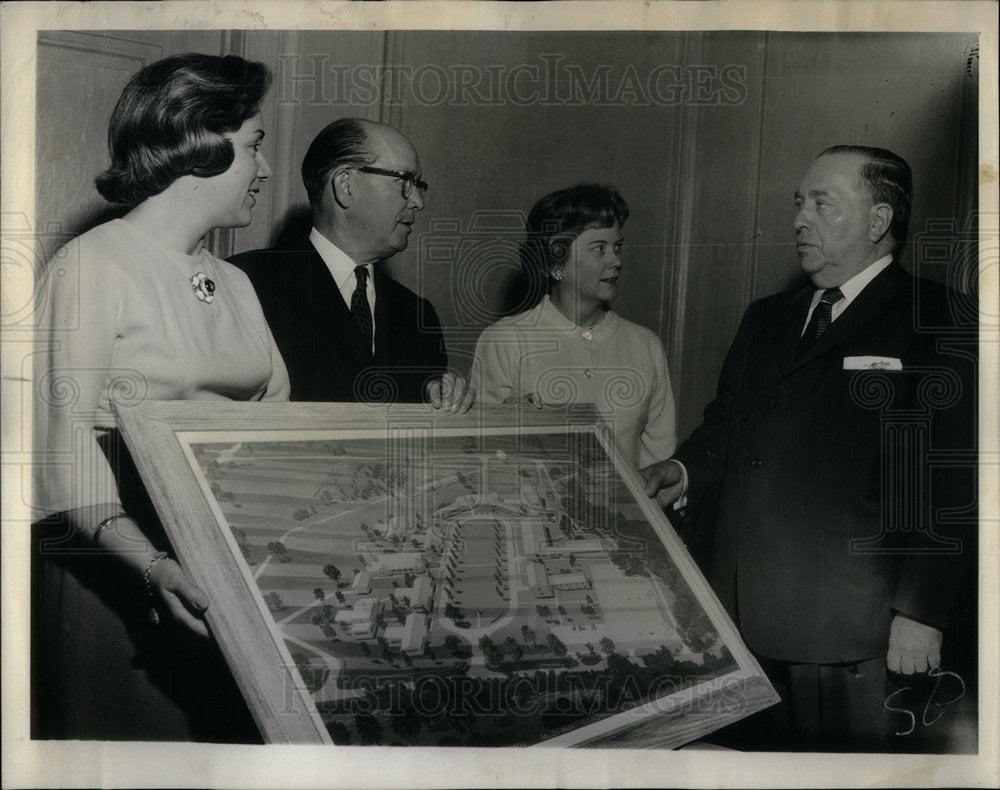 1963 Proclaiming Caritas Day Mayor Dale-Historic Images