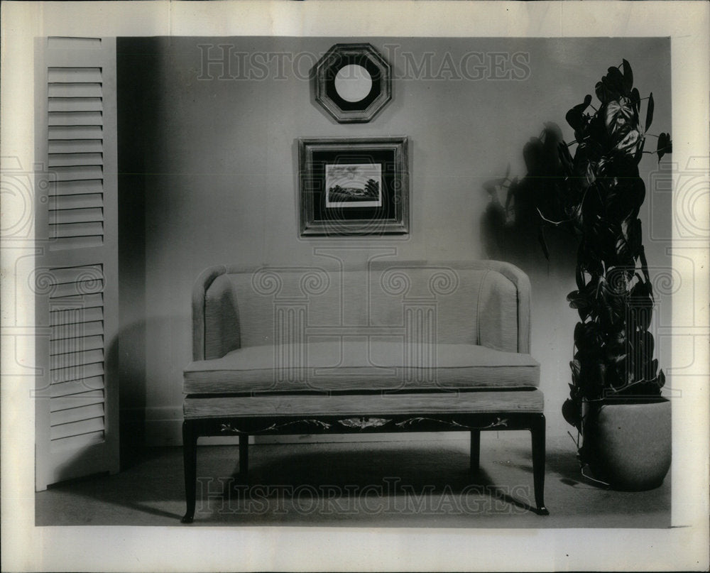 1958 Love Seat - Historic Images