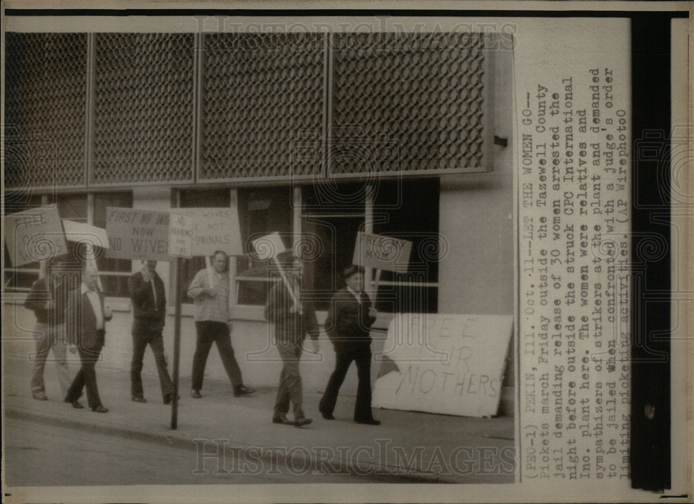 1960 CPC International Inc Pickets March - Historic Images