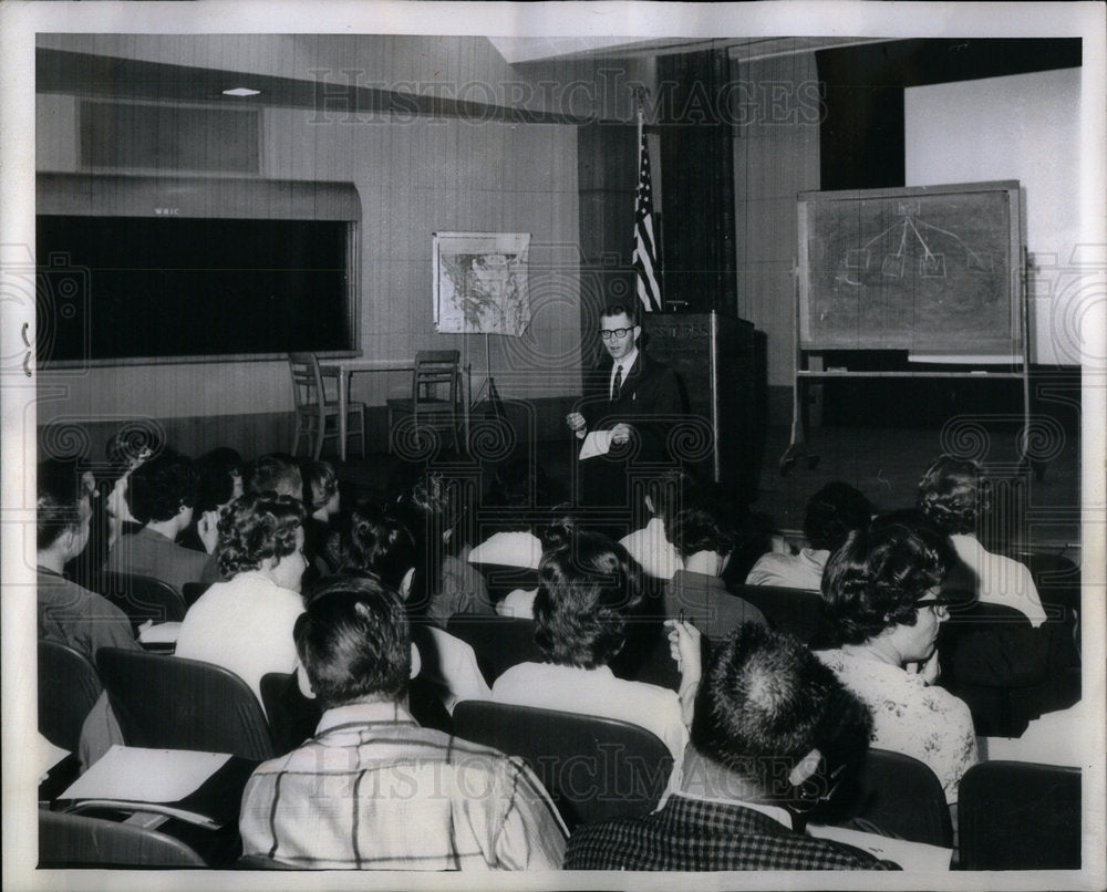 1961 Peace Corps. Program Lecture - Historic Images