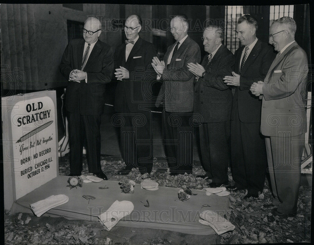 1956 Old Scratchy Funeral Post Office - Historic Images