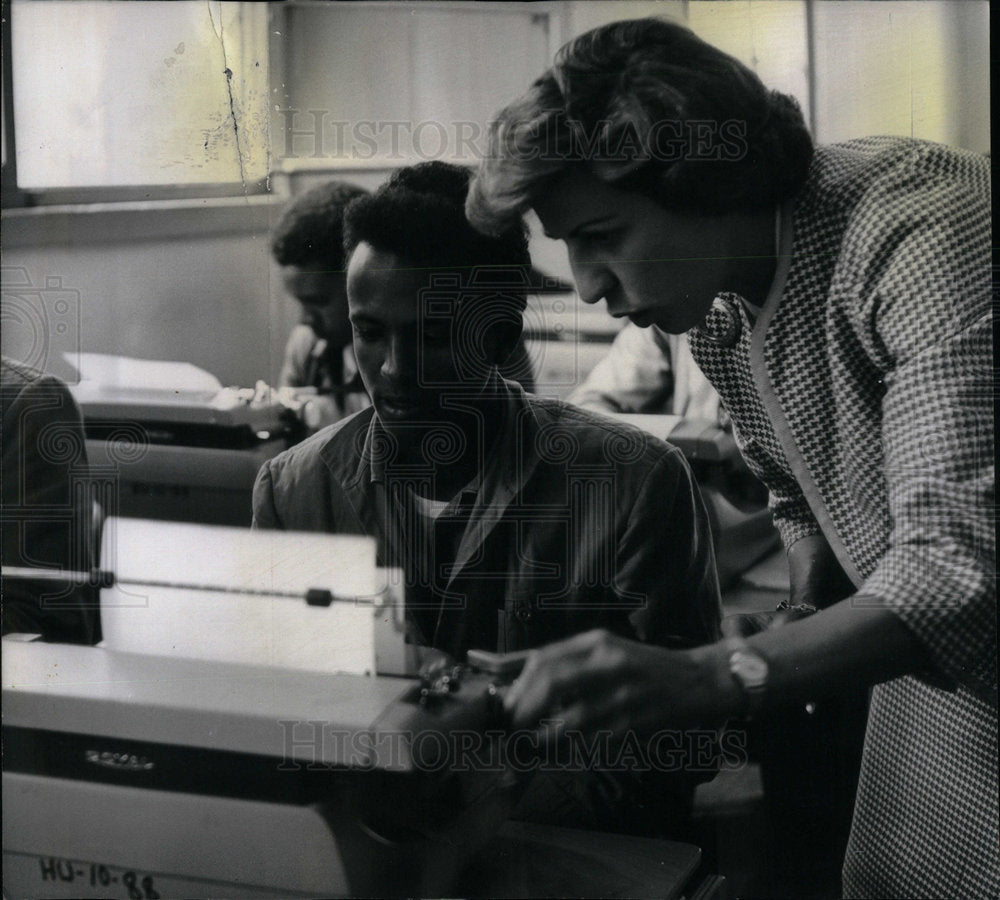 1964 Irene Kreuser Peace Corps Addis Ababa - Historic Images