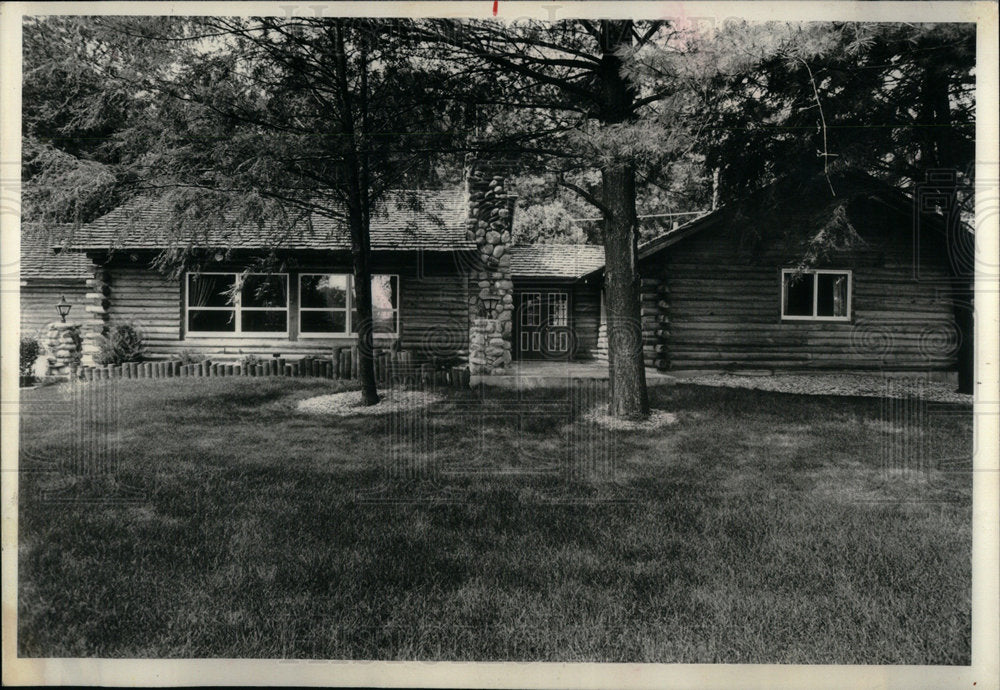 1978 Chicago Log Cabins - Historic Images