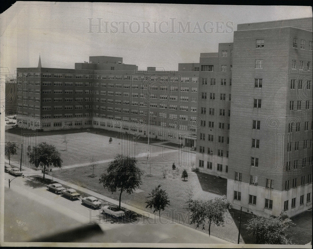 1956 Domen Taylor Hospital West Chicago - Historic Images