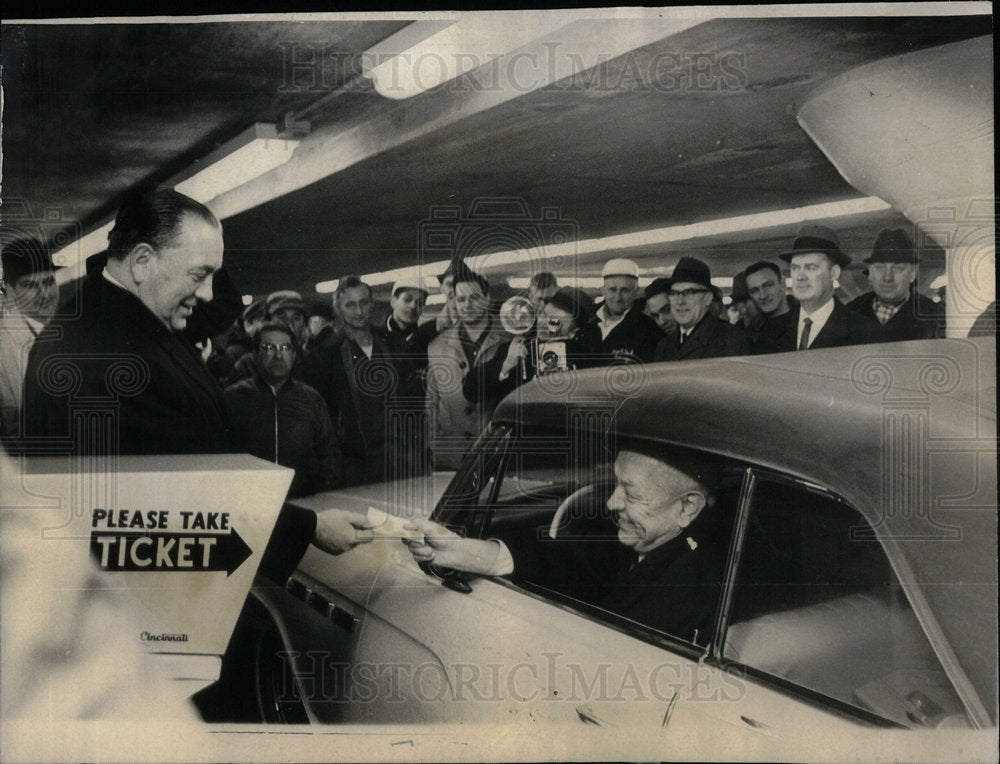 1965 Grant Park South Underground Garage - Historic Images