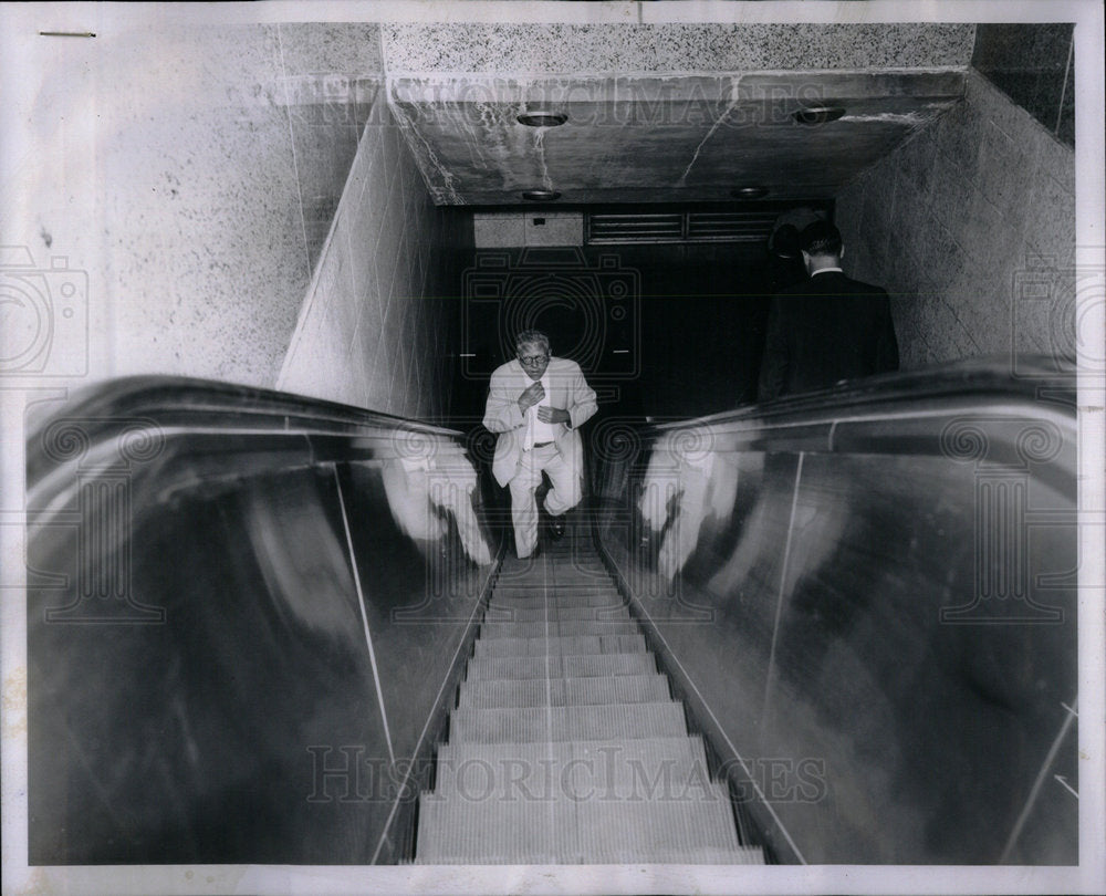 1961 Escalator Grand Park Garage - Historic Images