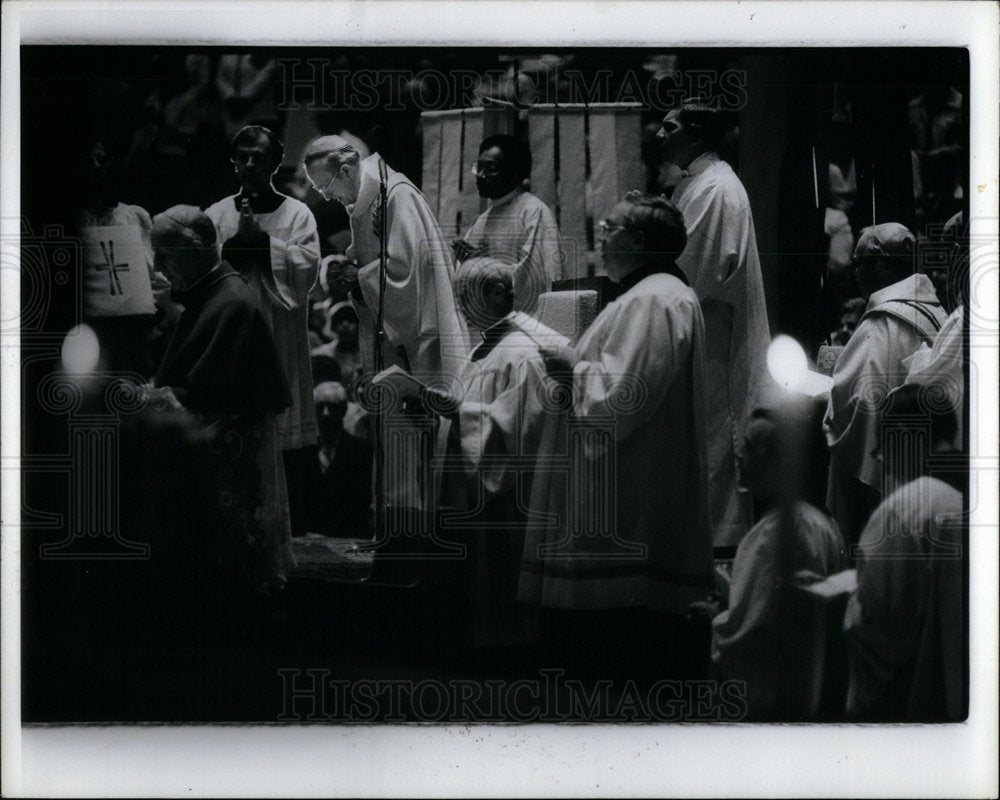 1981 Archbishop Edmund Szoka - Historic Images