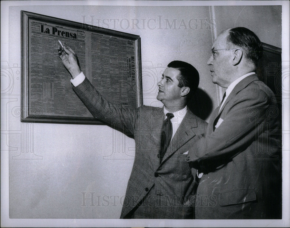 1955 Press Photo First Edition La Prensa Buenos Aires - RRX02779- Historic Images