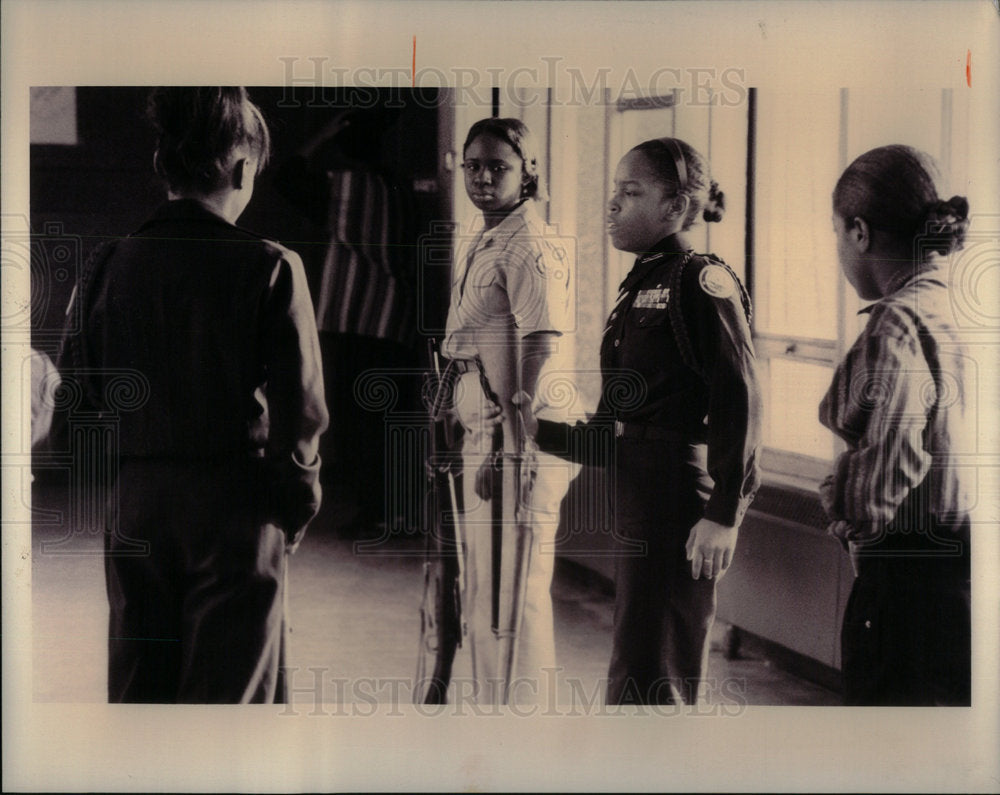 1993 Murray High School JROTC Drill Team - Historic Images